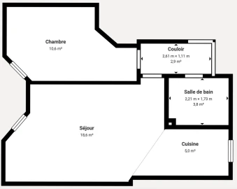 Apartamento T1 para Venda em Quarteira