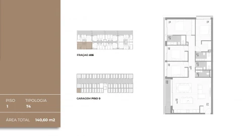 Apartamento T4 para Venda em Fânzeres e São Pedro da Cova