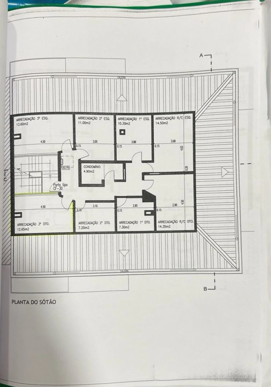 Apartamento T3 para Venda em Alto do Seixalinho, Santo André e Verderena Planta 2