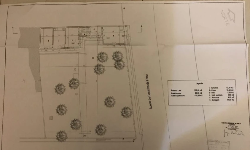Terreno para Venda em Pinhal Novo Planta 1