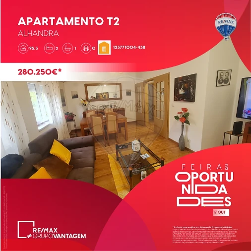 Apartamento T2 para Venda em Alhandra, São João dos Montes e Calhandriz Foto 21