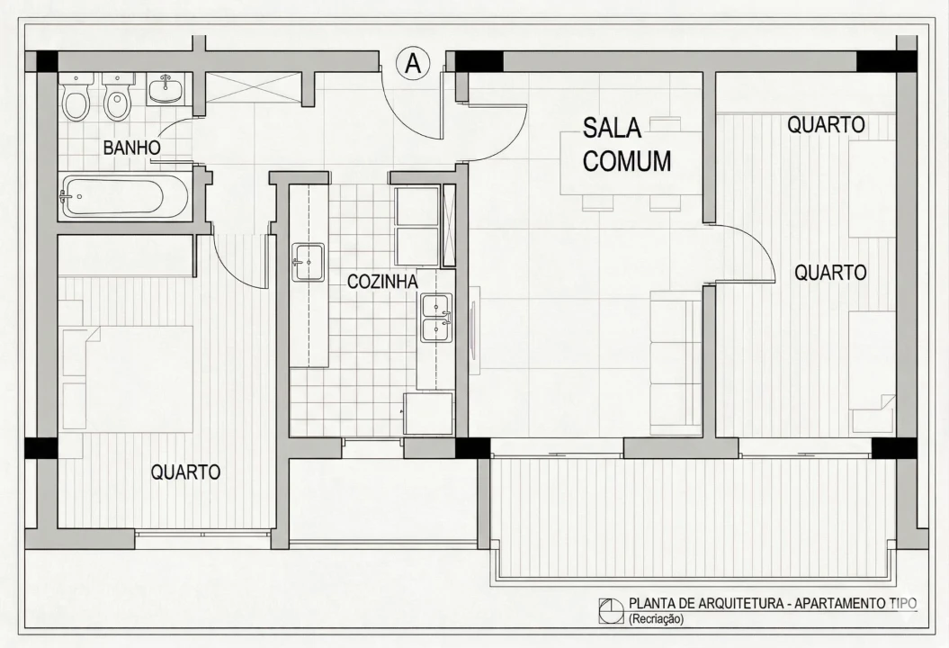 Apartamento T2 para Venda em Campo de Ourique Foto 29