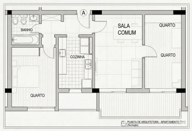 Apartamento T2 para Venda em Campo de Ourique