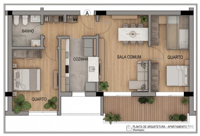 Apartamento T2 para Venda em Campo de Ourique
