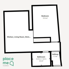Apartamento T1 para Venda em Braga (Maximinos, Sé e Cividade)