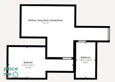 Apartamento T1 para Venda em Braga (Maximinos, Sé e Cividade)