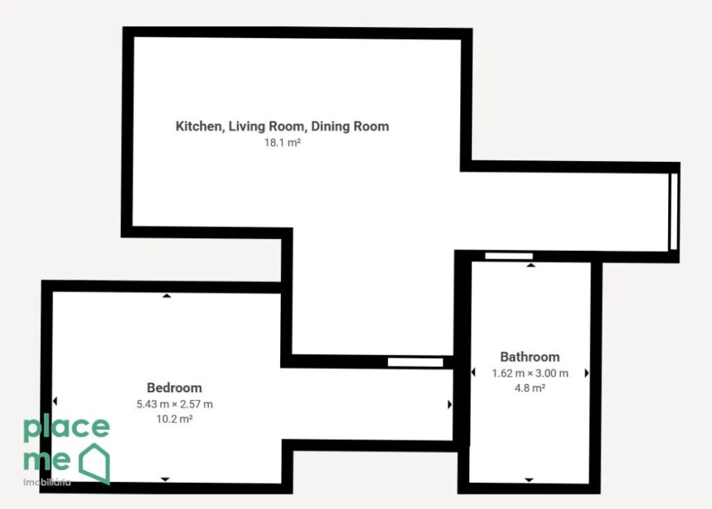 Apartamento T1 para Venda em Braga (Maximinos, Sé e Cividade) Foto 18