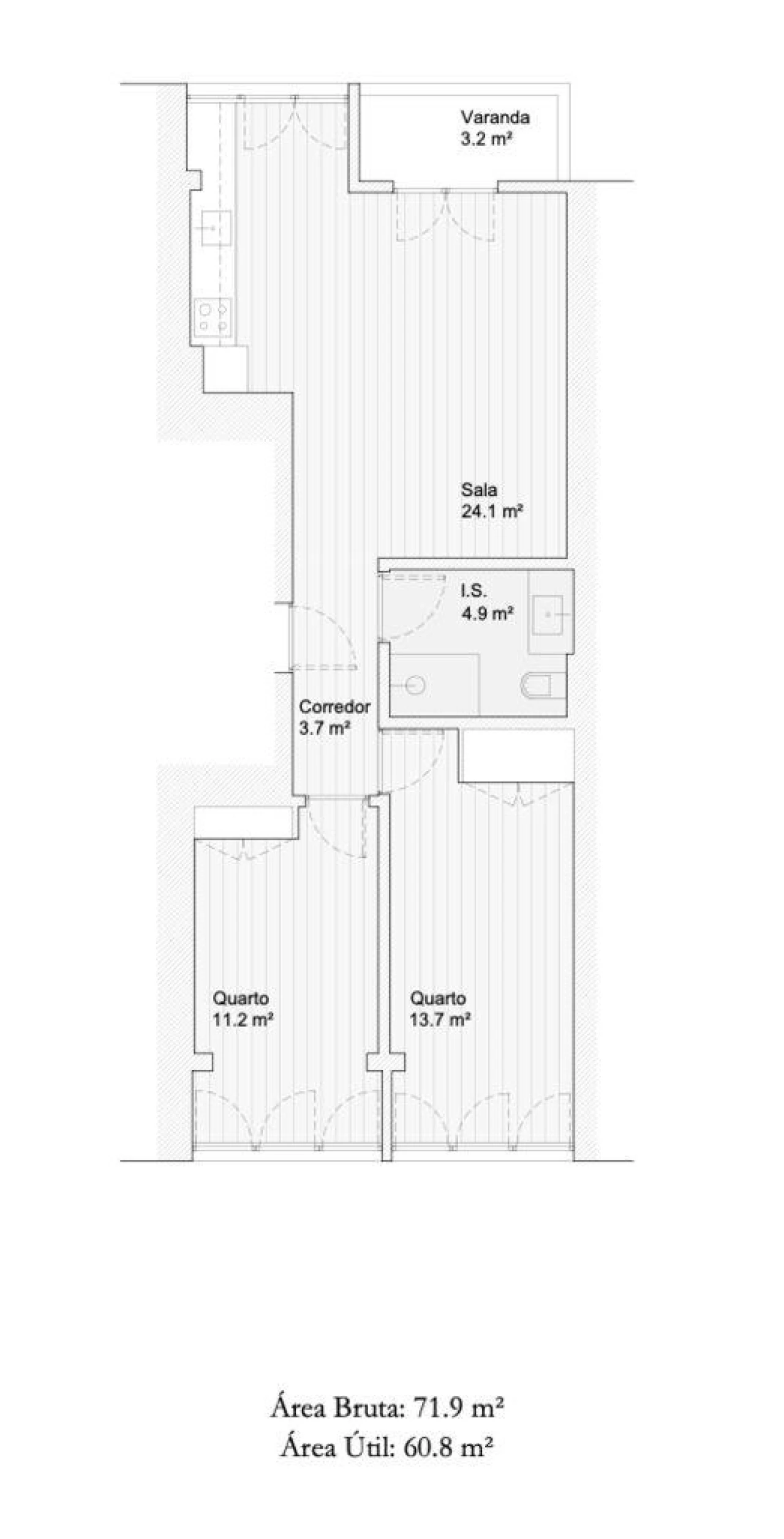 Apartamento T2 para Venda em Campo de Ourique Foto 27