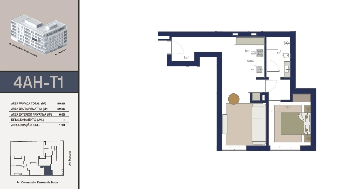 Apartamento T1 para Venda em Matosinhos e Leça da Palmeira Foto 27