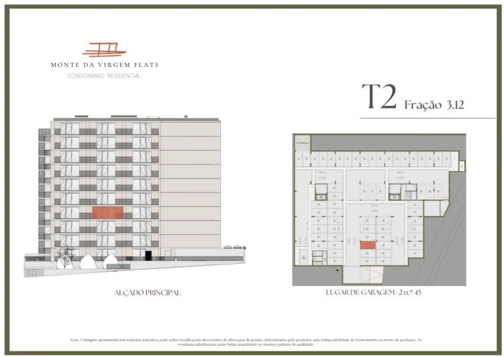 Apartamento T2 para Venda em Vilar de Andorinho Planta 1