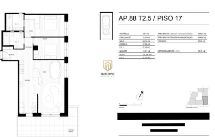 Apartamento T2 para Venda em Matosinhos e Leça da Palmeira