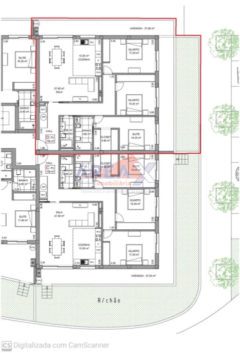 Apartamento T3 para Venda em Loureiro