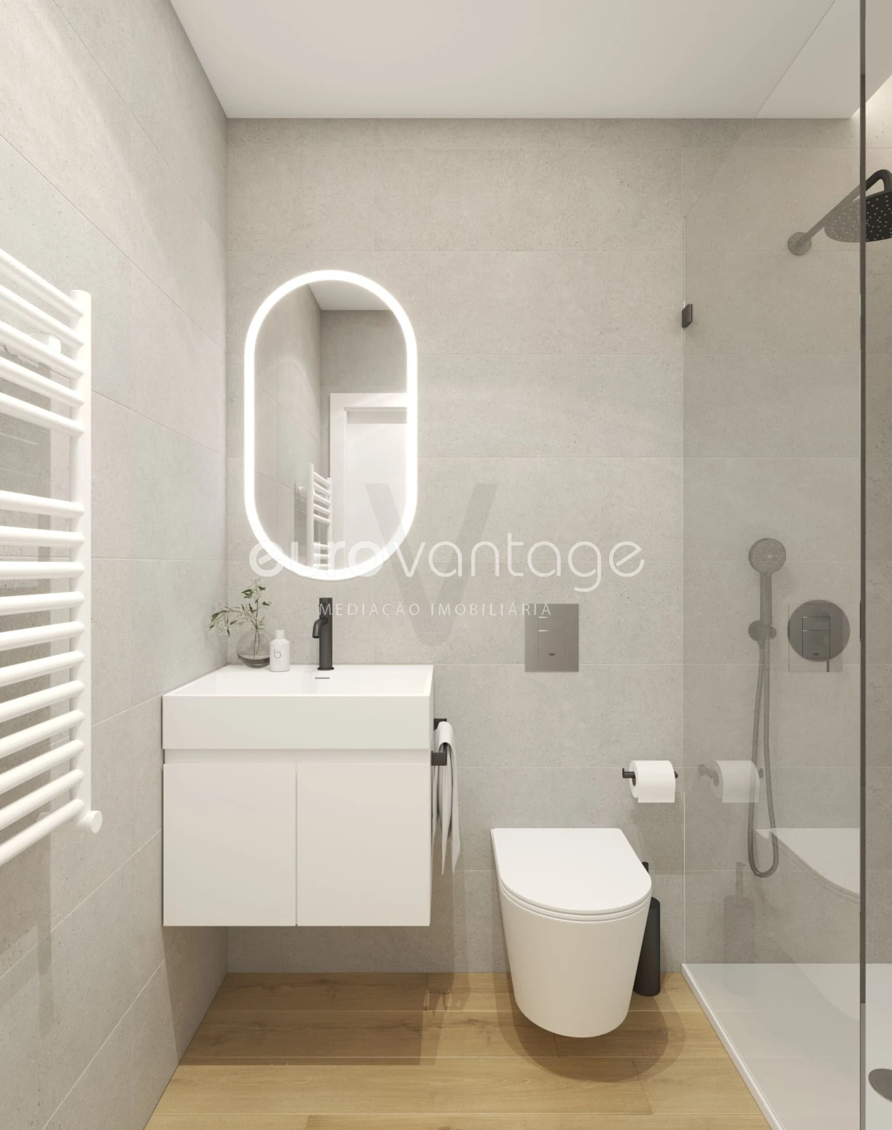 Apartamento T1 para Venda em Parceiros e Azoia Foto 13