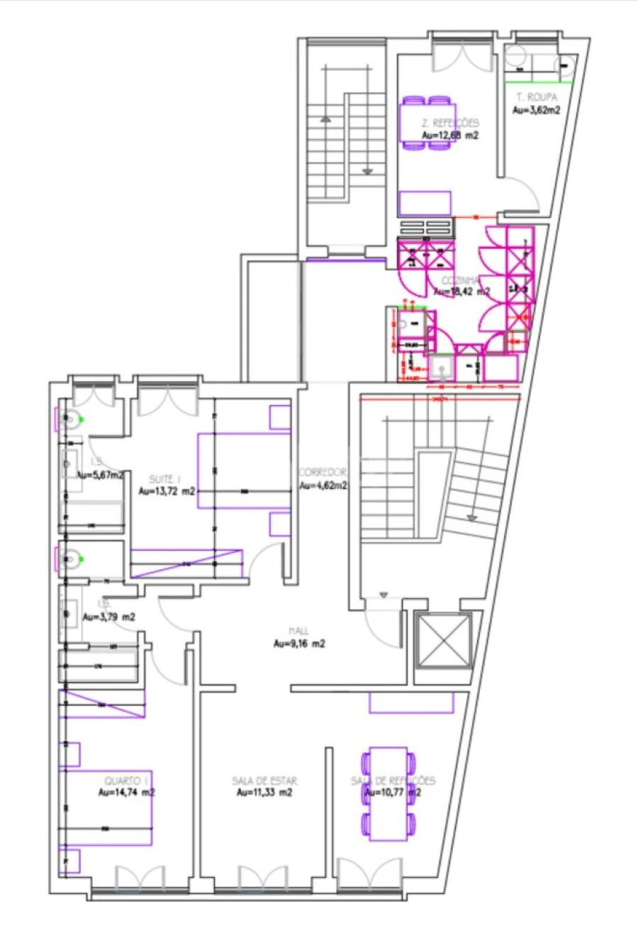 Apartamento T2 para Arrendamento em São Vicente Foto 49