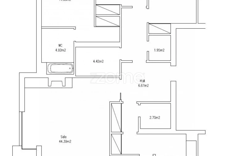 Apartamento T3 para Arrendamento em Ramalde Planta 1