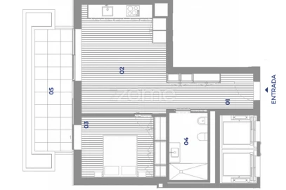 Apartamento T1 para Venda em Canidelo
