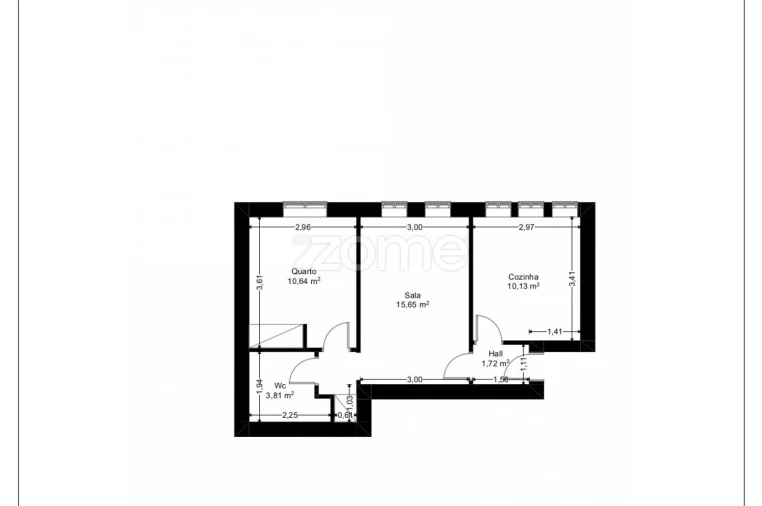 Apartamento T1 para Venda em Vilar de Andorinho Planta 1