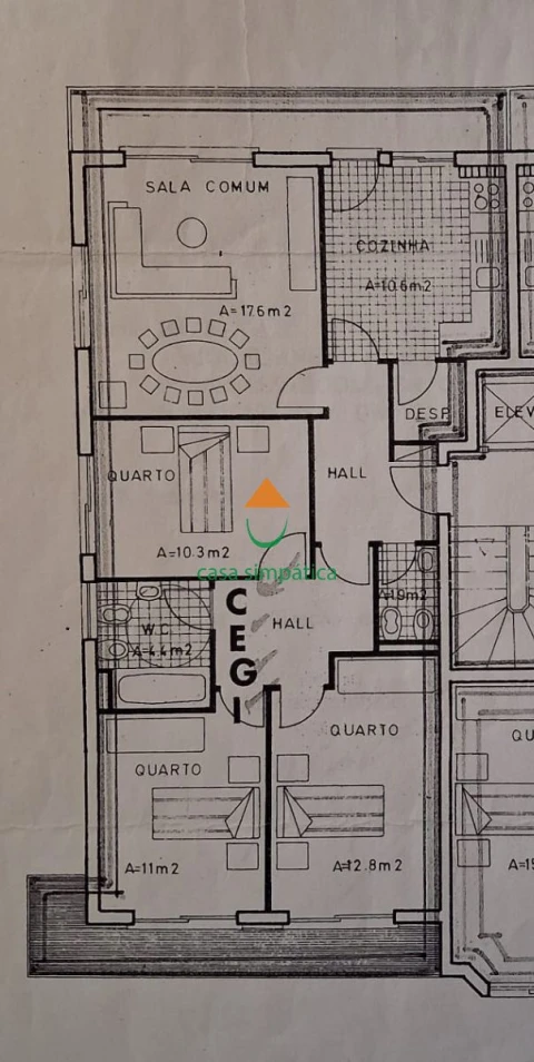 Apartamento T3 para Venda em Fânzeres e São Pedro da Cova