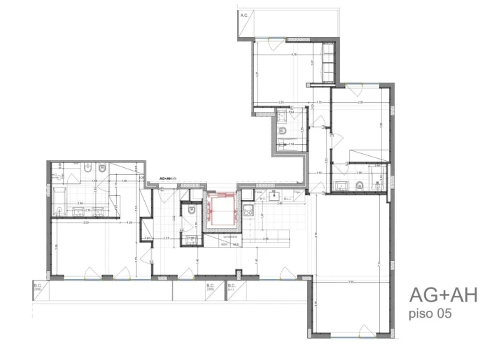 Apartamento T3 para Venda em Avenidas Novas Planta 1