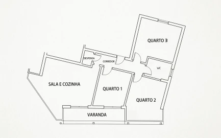 Apartamento T3 para Venda em Queluz e Belas