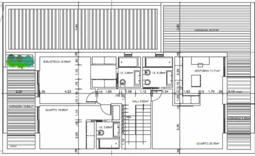 Moradia T4 para Venda em Castro Marim Planta 3