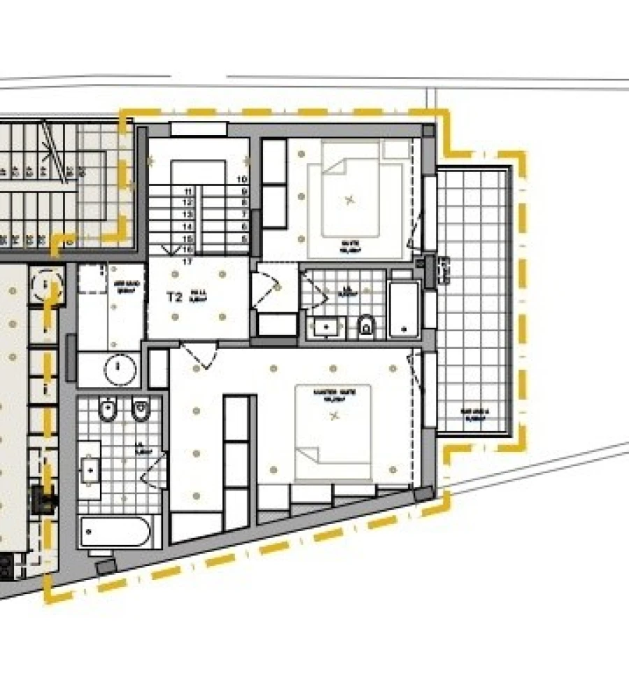 Apartamento T2 para Venda em Laranjeiro e Feijó Planta 2