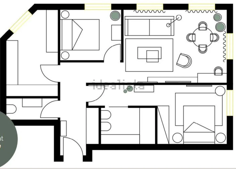 Apartamento T2 para Venda em Misericórdia Foto 34