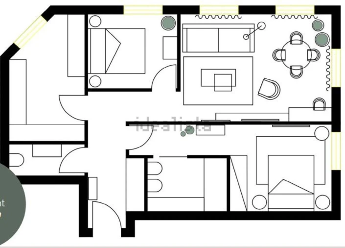 Apartamento T2 para Venda em Misericórdia Foto 34