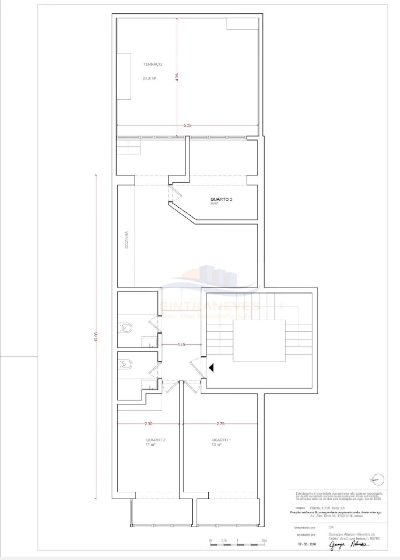 Apartamento T3 para Venda em Arroios Foto 11