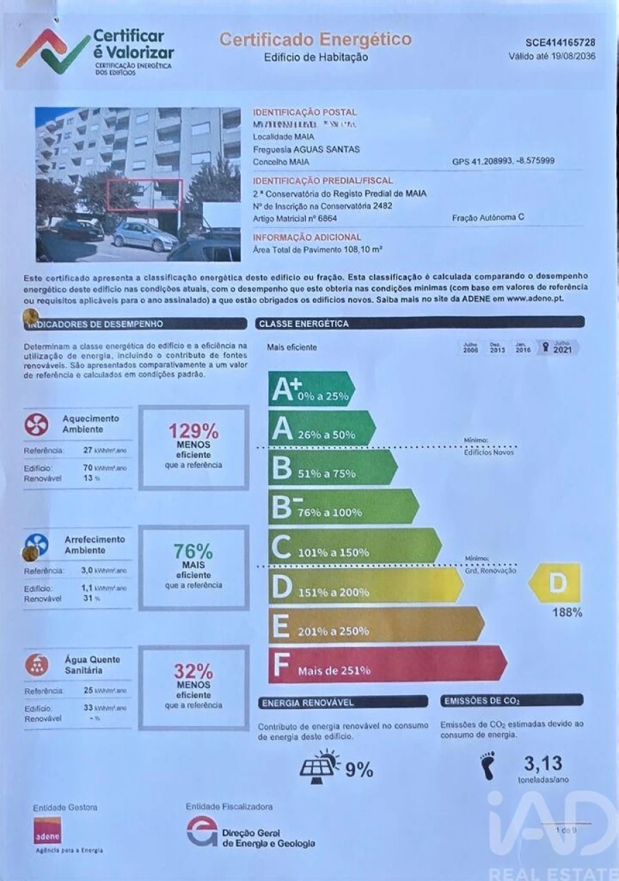 Apartamento T3 para Venda em Aguas Santas Foto 39