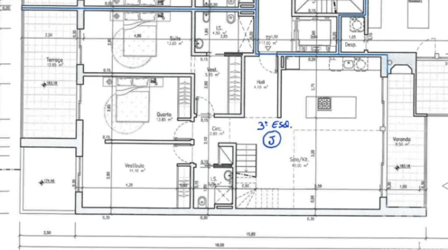 Apartamento T2 para Venda em Palmela Foto 19
