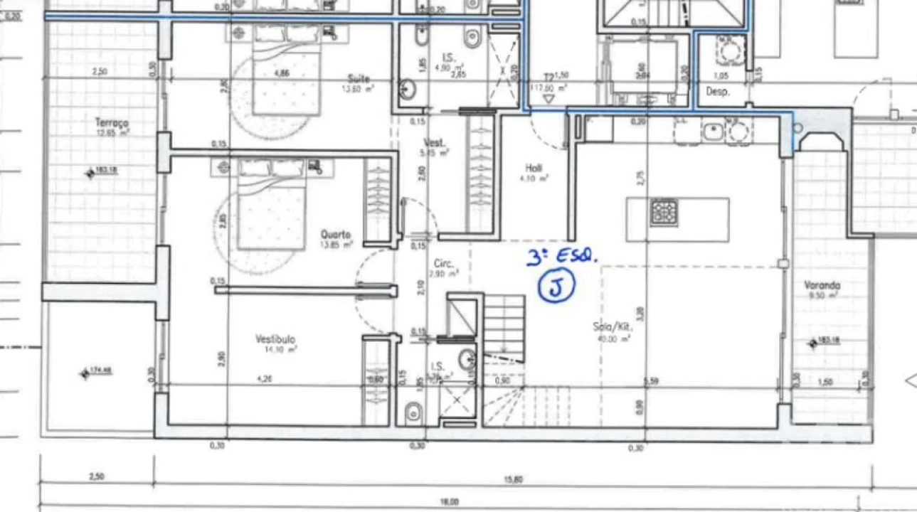 Apartamento T2 para Venda em Palmela Foto 19