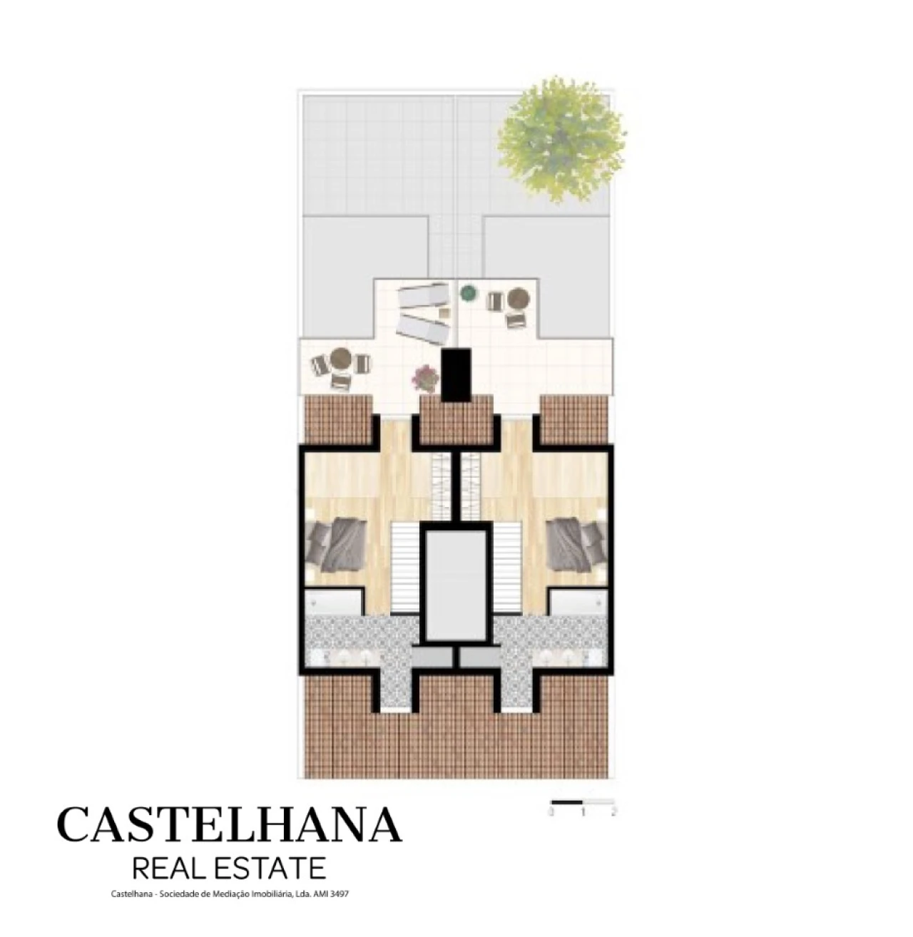 Apartamento T3 para Venda em São Vicente Planta 2