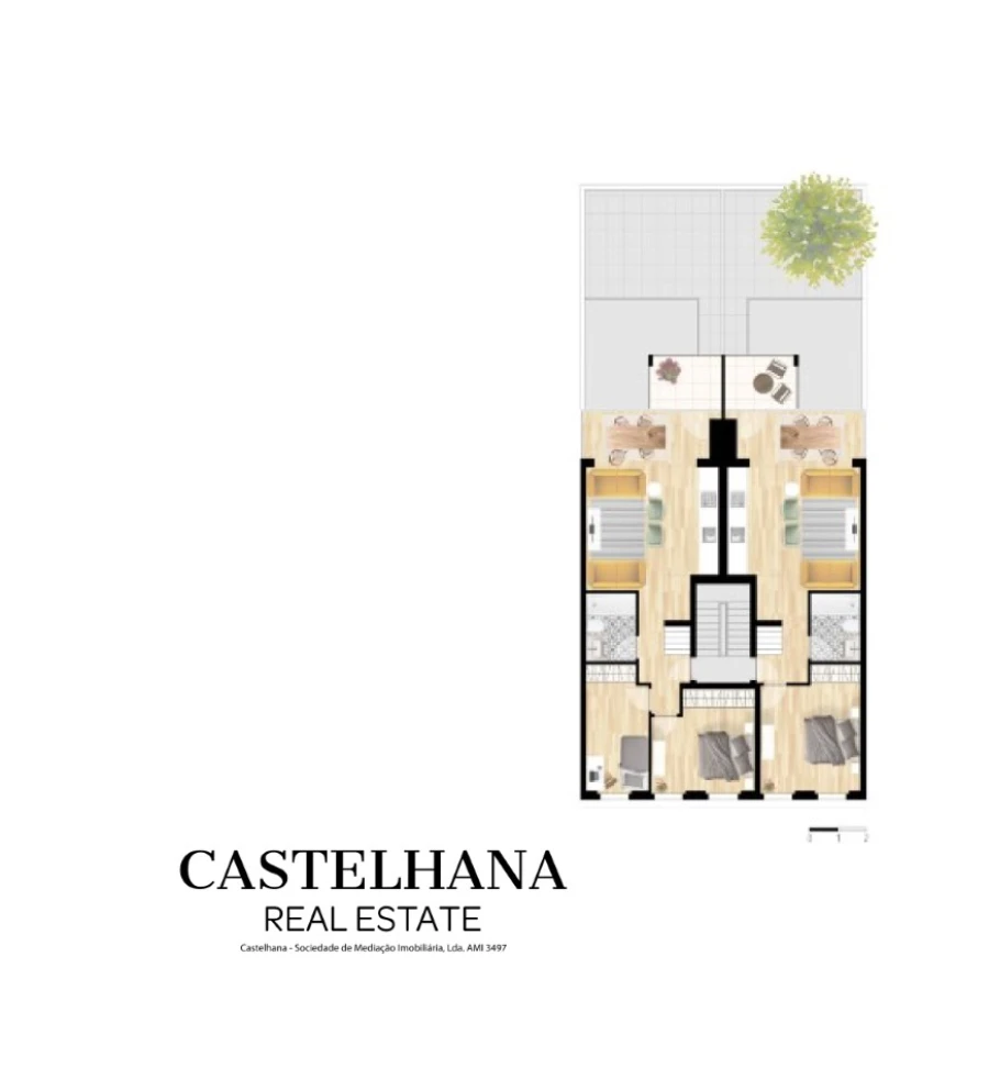Apartamento T3 para Venda em São Vicente Planta 1