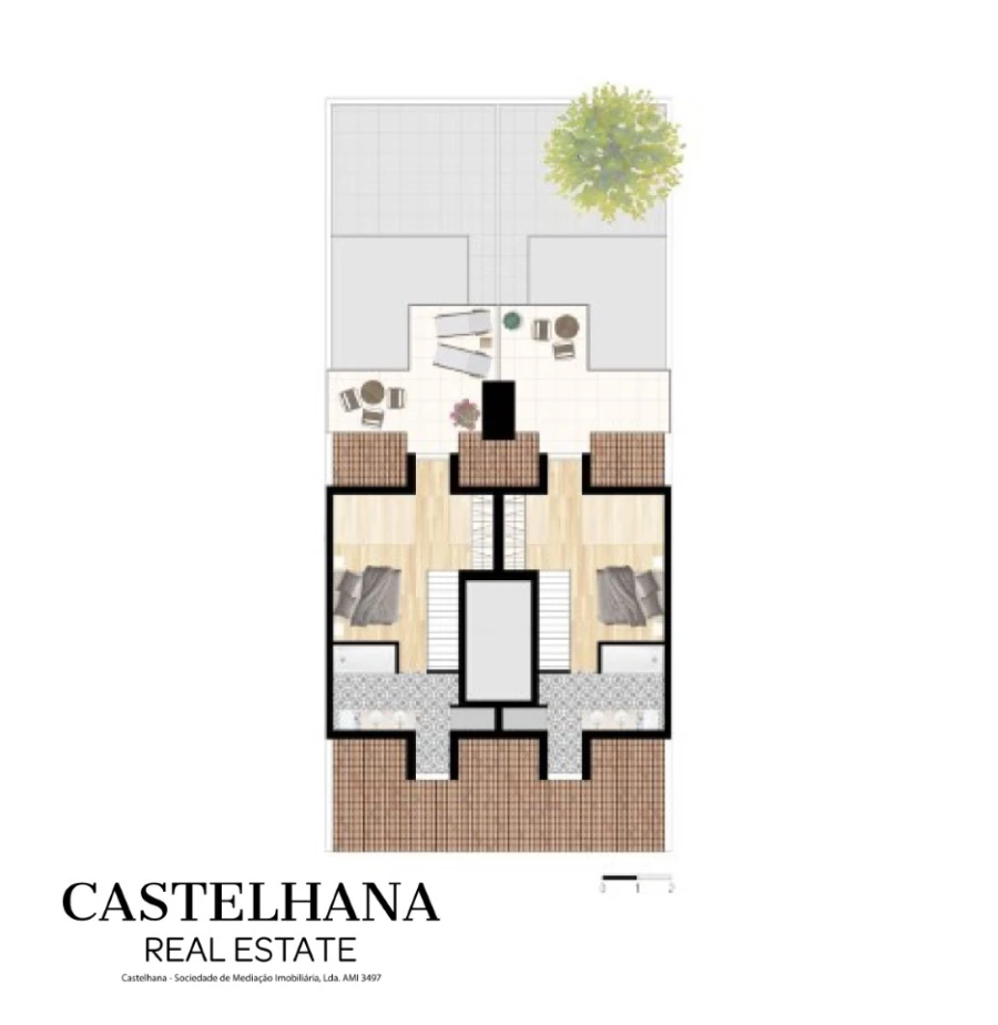 Apartamento T3 para Venda em São Vicente Planta 2