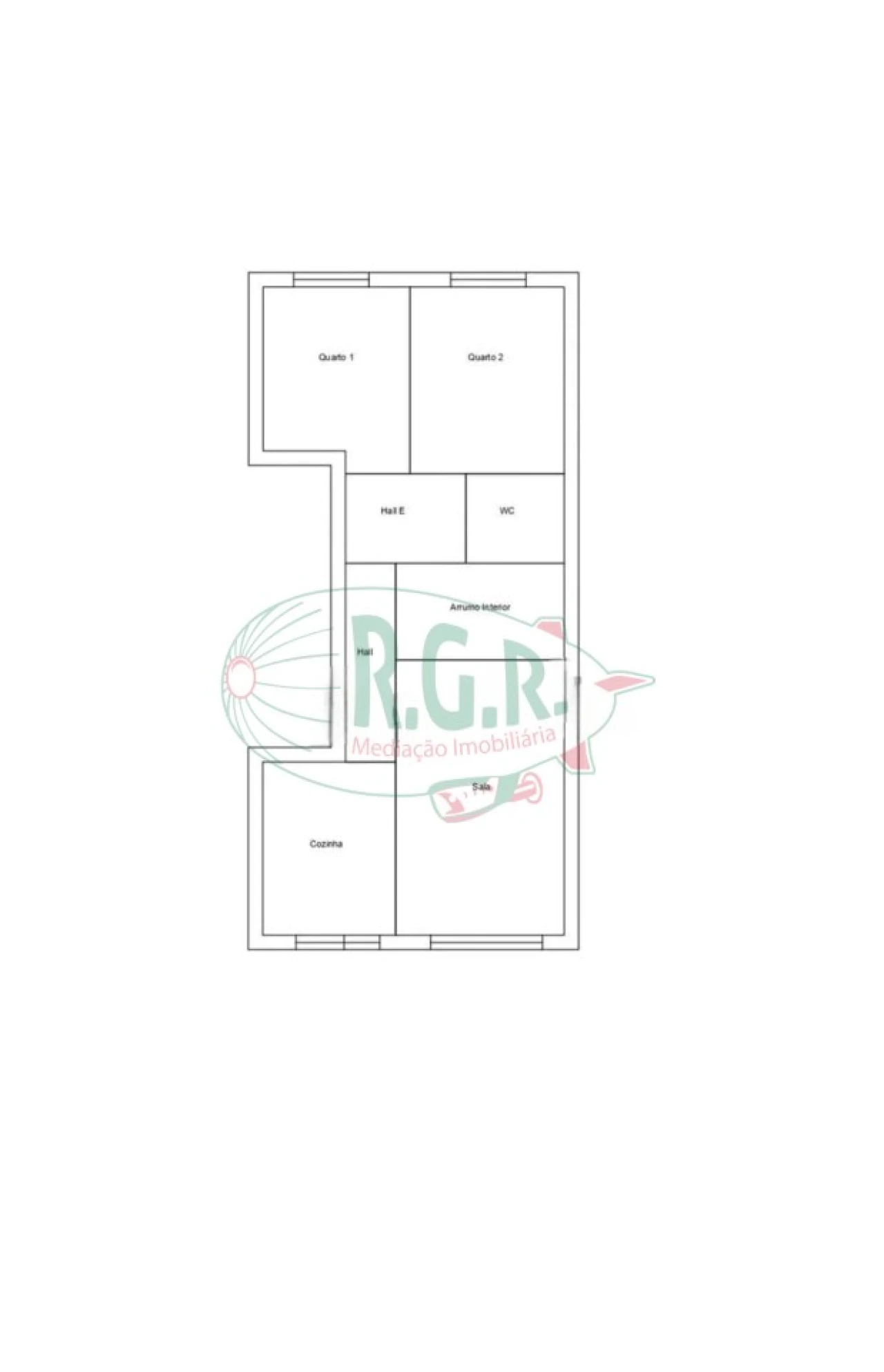 Apartamento T2 para Venda em Gondomar (São Cosme), Valbom e Jovim Foto 22
