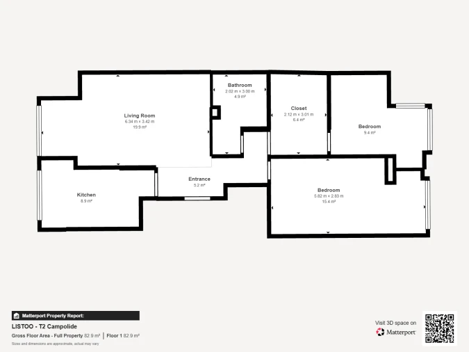 Apartamento T2 para Venda em Campolide Foto 26