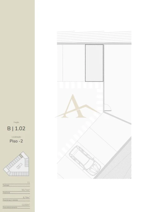 Apartamento T1 para Venda em Oliveira do Douro