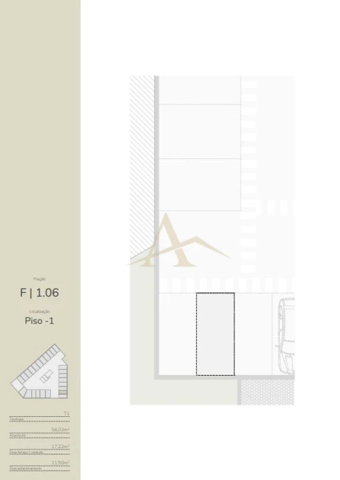Apartamento T1 para Venda em Oliveira do Douro