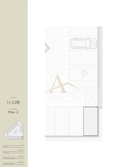Apartamento T1 para Venda em Oliveira do Douro