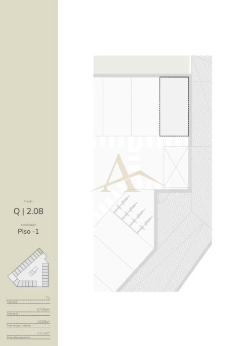 Apartamento T1 para Venda em Oliveira do Douro