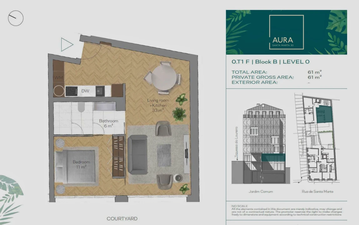Apartamento T1 para Venda em Santa Maria Maior Foto 34