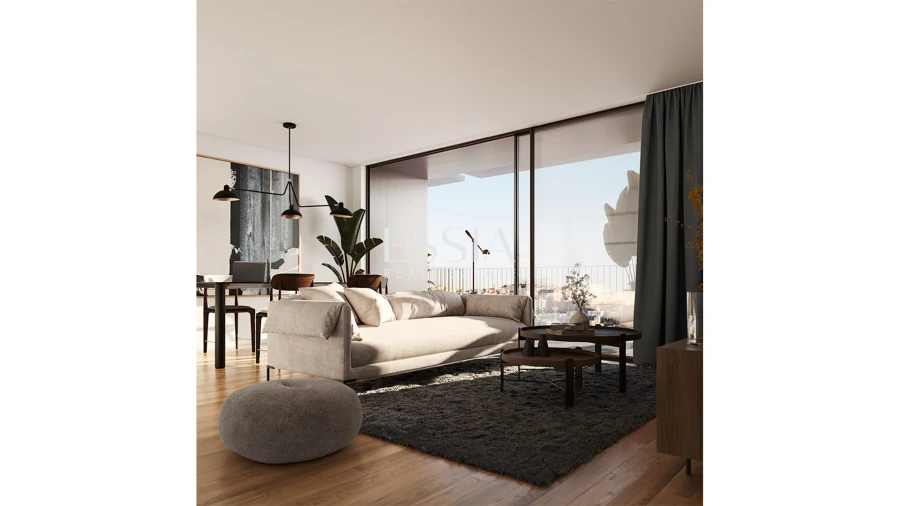 Apartamento T1 para Venda em Santa Marinha e São Pedro da Afurada Foto 3