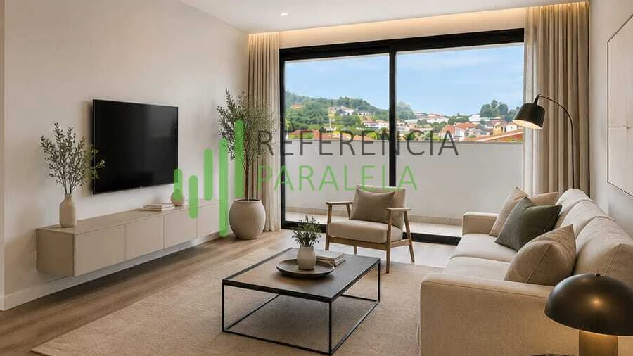 Apartamento T1 para Venda em Palmeira de Faro e Curvos