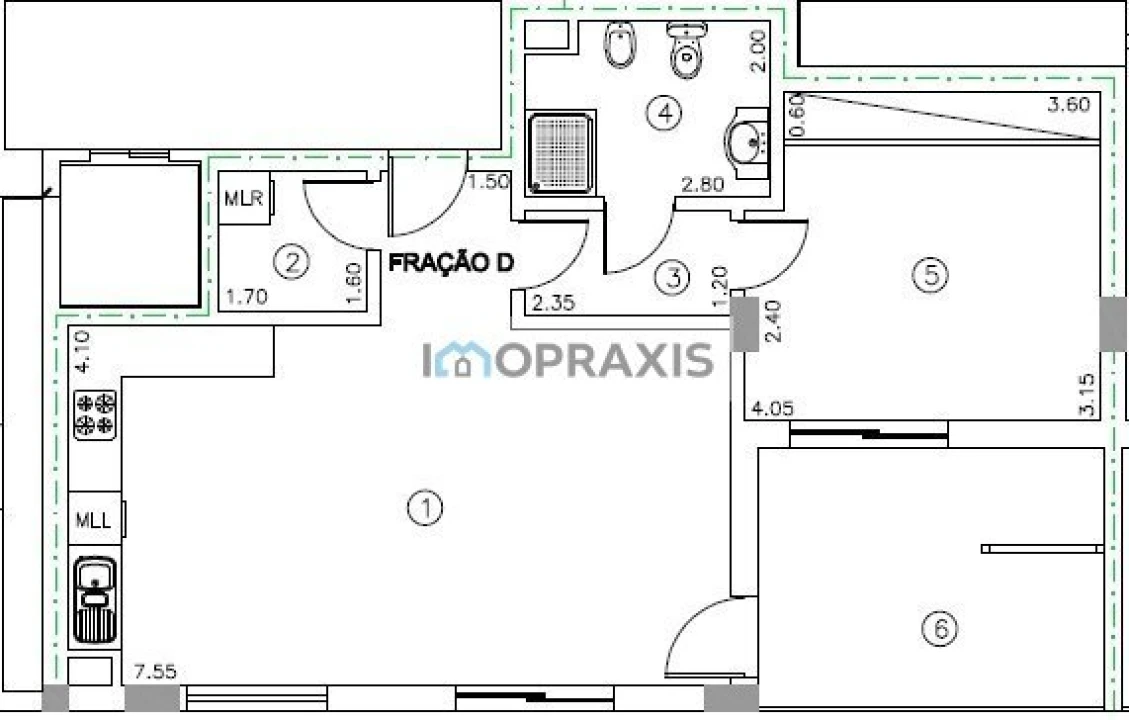 Apartamento T1 para Venda em Leiria, Pousos, Barreira e Cortes Foto 3