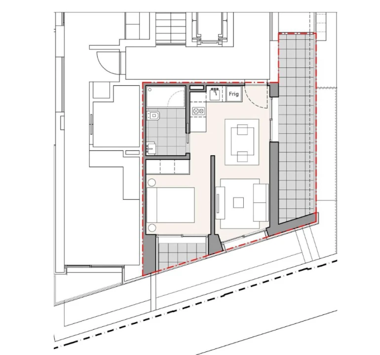 Apartamento T1 para Venda em Machico Planta 2