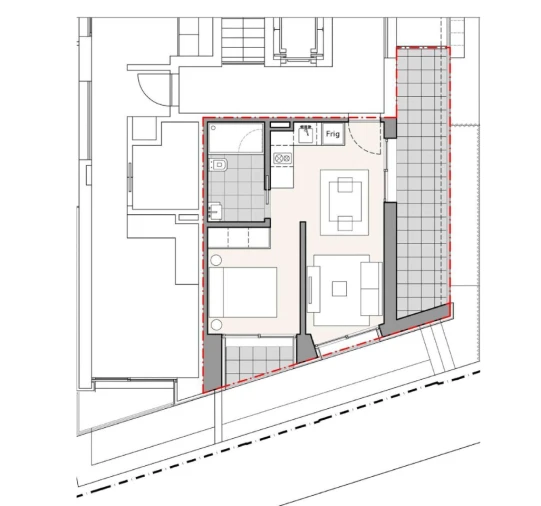 Apartamento T1 para Venda em Machico Planta 2