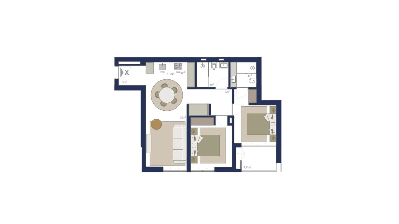 Apartamento T2 para Venda em Matosinhos e Leça da Palmeira Foto 29