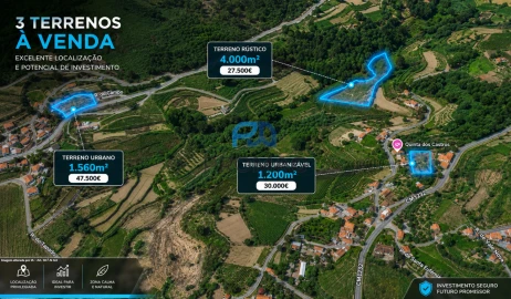 Terreno para Venda em Santa Marinha do Zezere