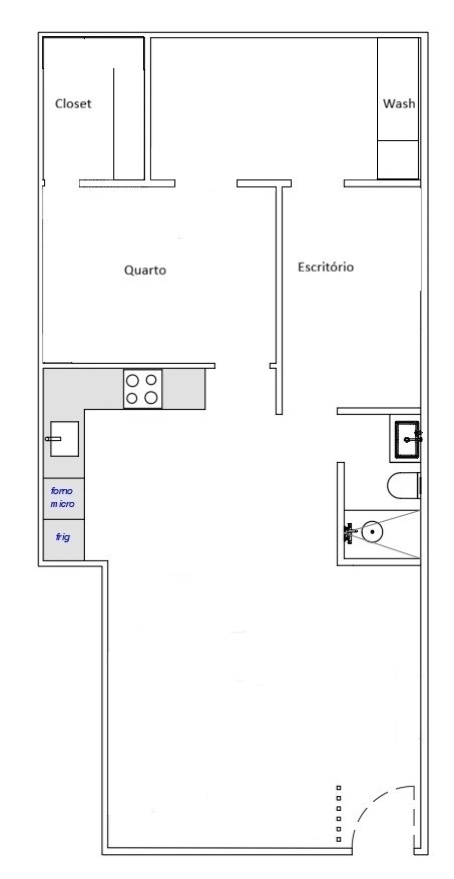 Apartamento T2 para Venda em Vila Franca de Xira Planta 1